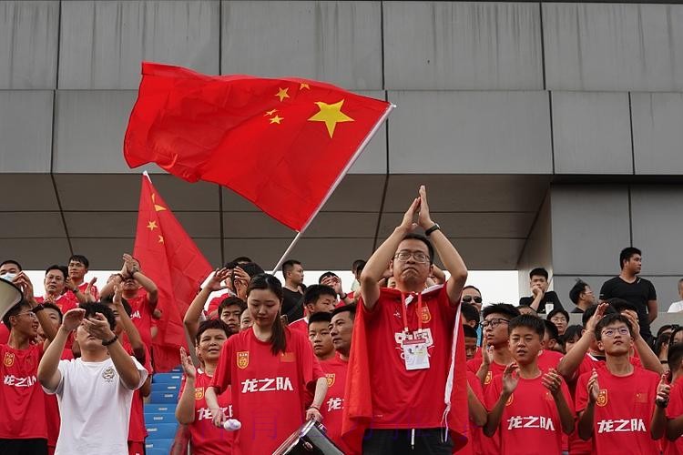 中国足协中国之队赛事走进金华,中国队的“希望”在闪亮